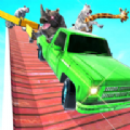 宠物卡车运输3D游戏中文手机版（Animal Transport Truck Game Mega Ramps Cargo Truck）